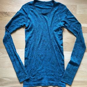 Lululemon swiftly tech long sleeve running shirt size 4